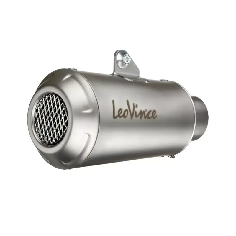 Pas Cher Échappement silencieux Slip-On LeoVince LV-10 inox pour Husqvarna 125 et 401 Svartpilen / Vitpilen