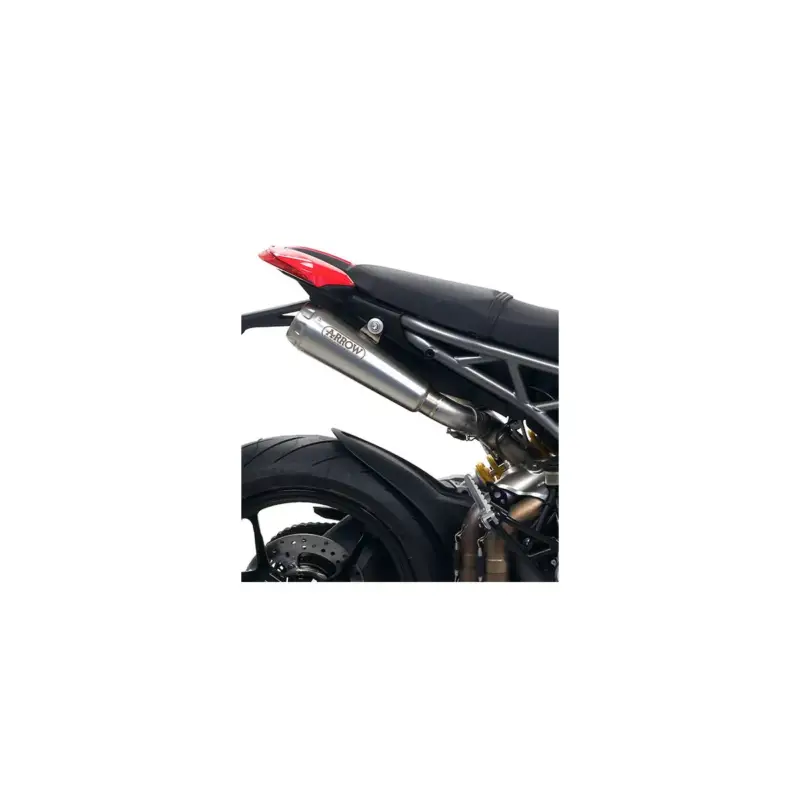 Silencieux PRO-RACE ARROW 71895PRI nichrom (droit et gauche) pour Ducati Hypermotard 950 / SP 2019 et + Prix Réduit