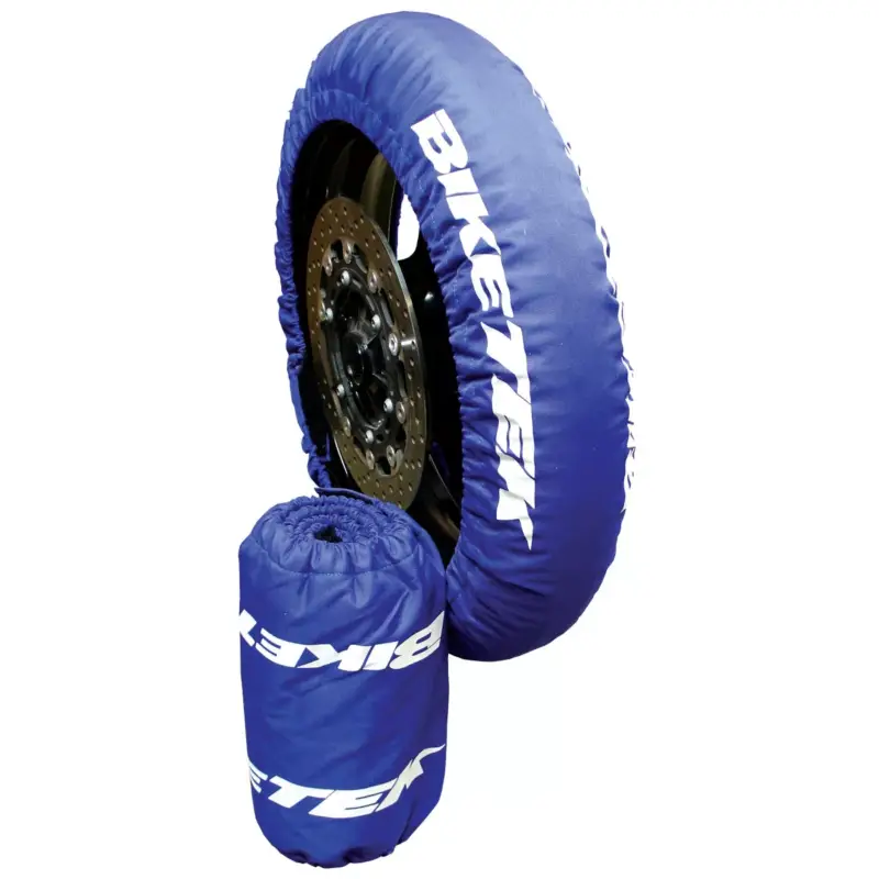 Petit Prix Biketek Standard, paire de couvertures chauffantes Biketek, avant 120/70-17 et arrière 180/55-17