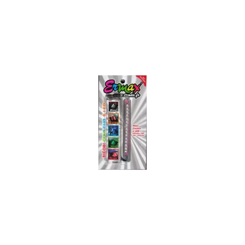 Retour Gratuit Neon tuning à leds Ermax ,11 cm, différents coloris au choix