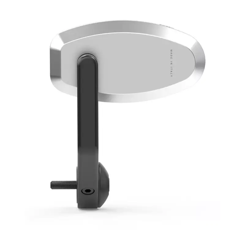 Rétroviseur RIZOMA REVERSE RETRO, embout de guidon, anodisé noir ou aluminium Certifié