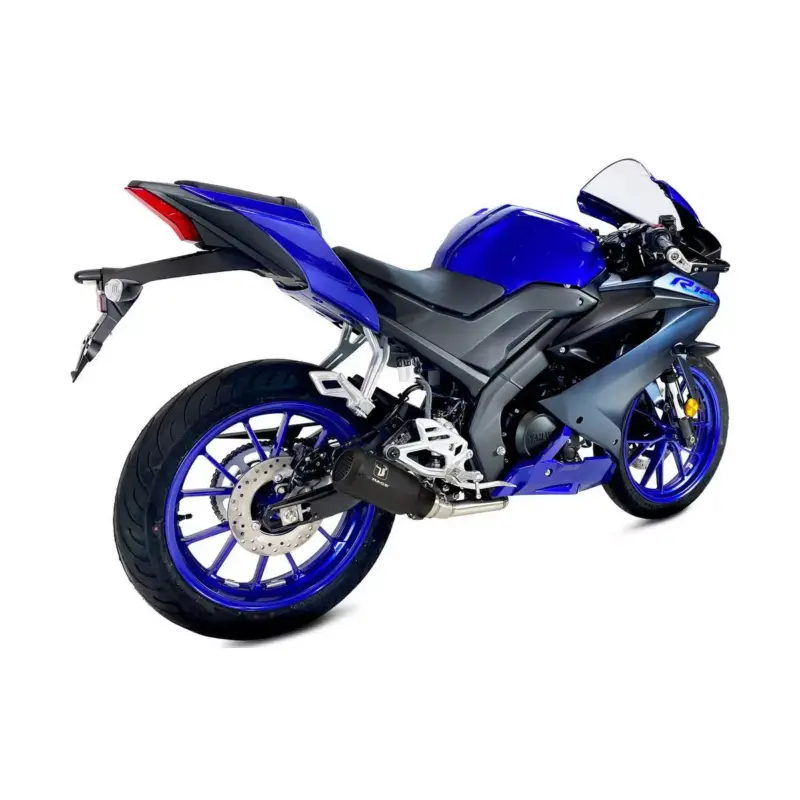 Paiement Sécurisé Ligne d'échappement IXRACE MK2 black édition pour Yamaha MT125, XSR125 et YZF-R125 2021-2026