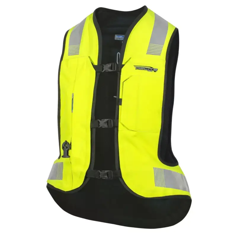 Solde Gilet Airbag moto HELITE Turtle 2 Hi-Vis (Fluo)