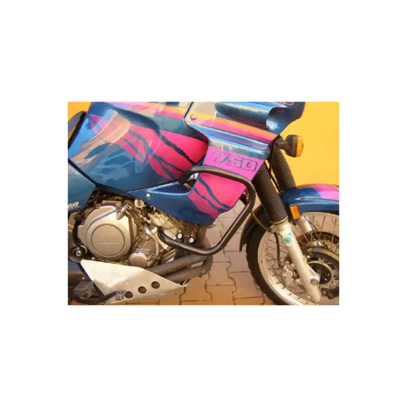 Crash-bar RDmoto CF26 noir ou argent pour Yamaha XTZ 750 Super Ténéré 1990-2003 Nouvelle Collection
