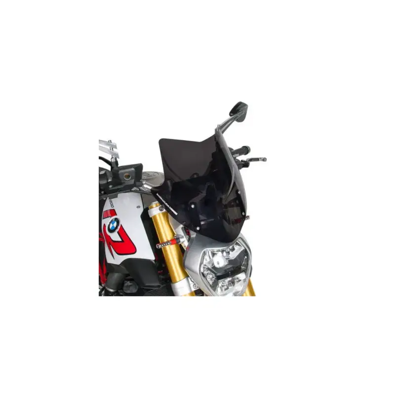 Prix Promo Saute vent Aerosport, fumé semi-transparent, Barracuda pour BMW R1200R 2015-2017