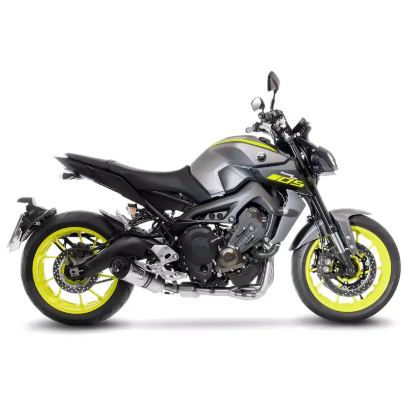 Authentique Échappement LeoVince LV ONE EVO inox pour Yamaha MT09 17-20 / SP 18-20, Tracer 900 17-20 / GT 18-20, XSR900 16-20