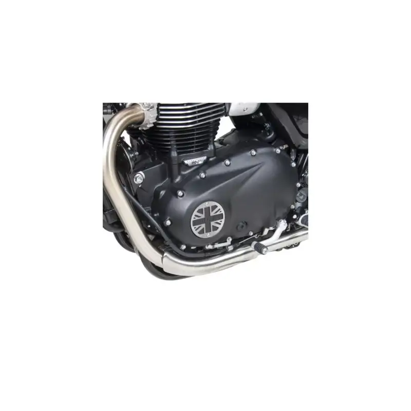 Meilleur Choix Protection Carter argent Barracuda pour Triumph Street Twin