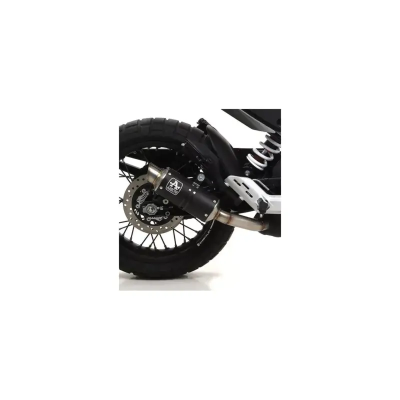 Silencieux GP2 ARROW 72631GPI Nichrom "Dark" inox noir pour Husqvarna Svartpilen / Vitpilen 401 2020 et + Commande En Gros