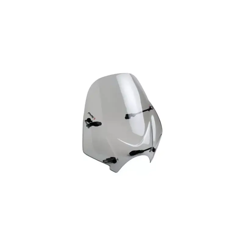 Prix Bas Puig - Pare-brise haut Ranger 0328, Multi-Réglable, pour moto avec phare rond.