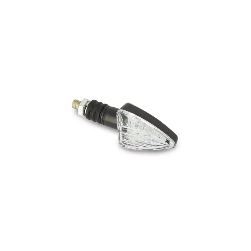 Usine Directe Sifam – Paire de mini clignotants LED triangulaire long – noir