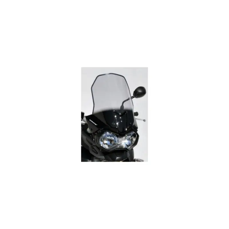 Jusqu’à Épuisement Des Stocks Bulle Haute Protection 46cm Ermax + Kit fixation pour Tiger 800 2011-2017