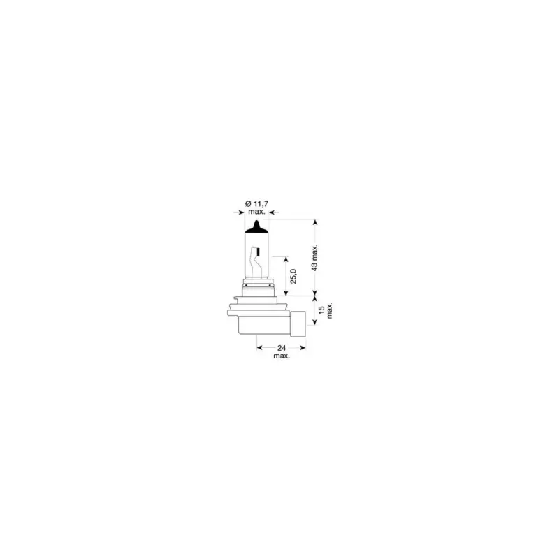 Offre Spéciale Osram – Ampoule H11 – 12V 55W Pgj19-2 – Blister 1 ampoule