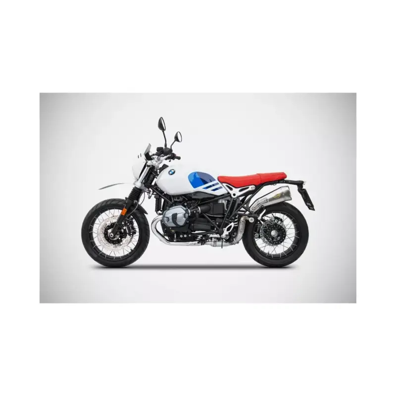 Nouveauté Silencieux court haut inox racing ZARD pour BMW RNineT