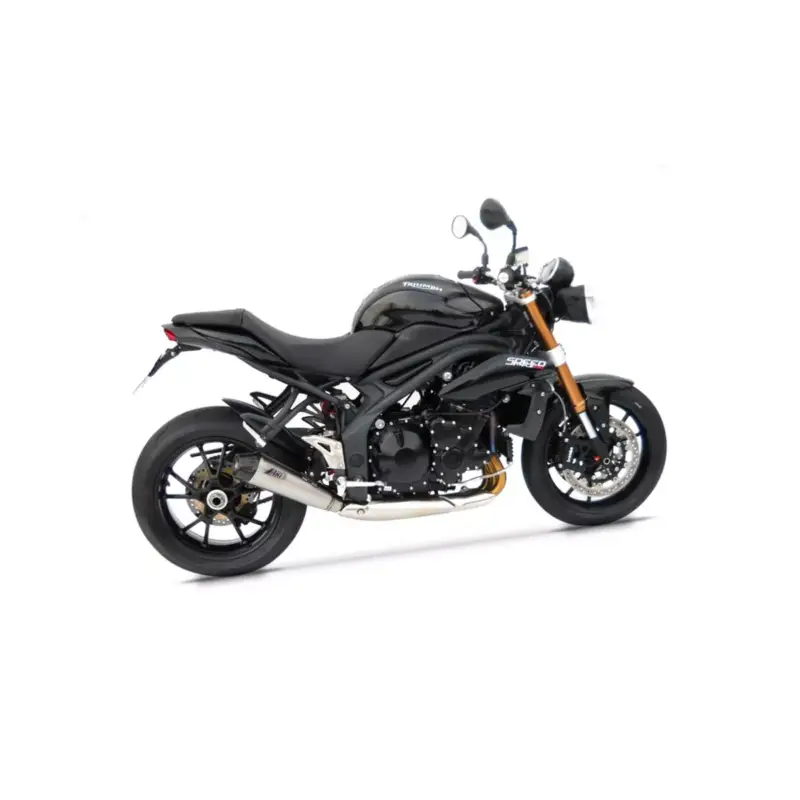 Remise Silencieux inox homologué conique ZARD pour Triumph Speed Triple 2011-2015