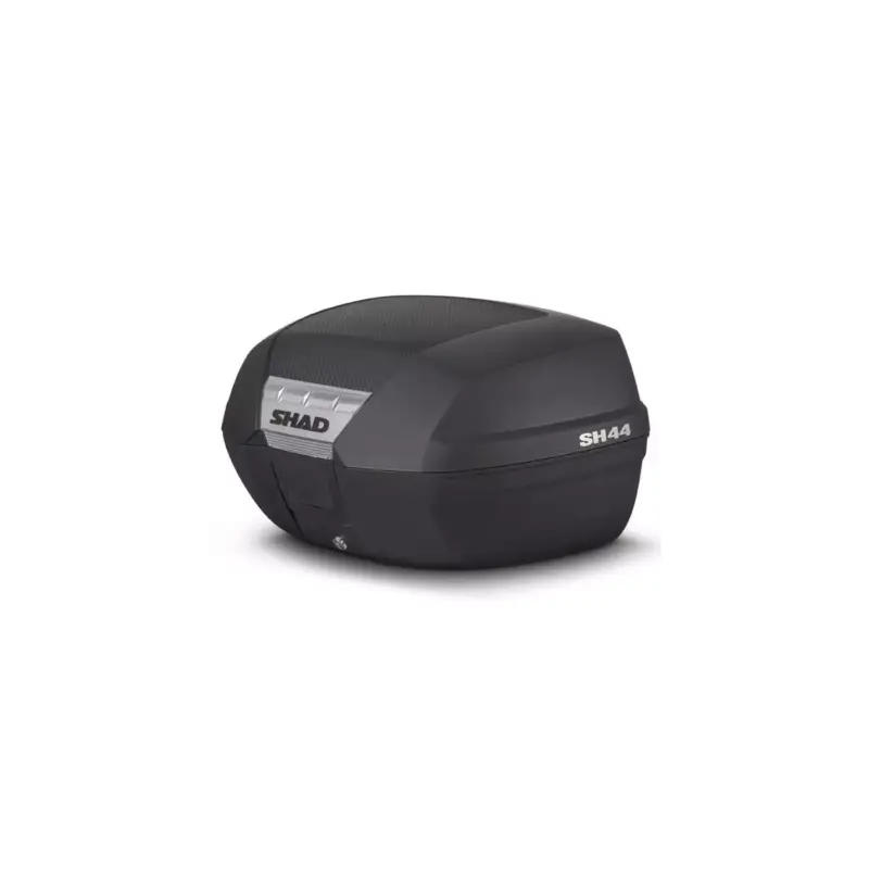 Meilleur Choix Top Case moto SHAD SH44, capacité deux casques intégraux.