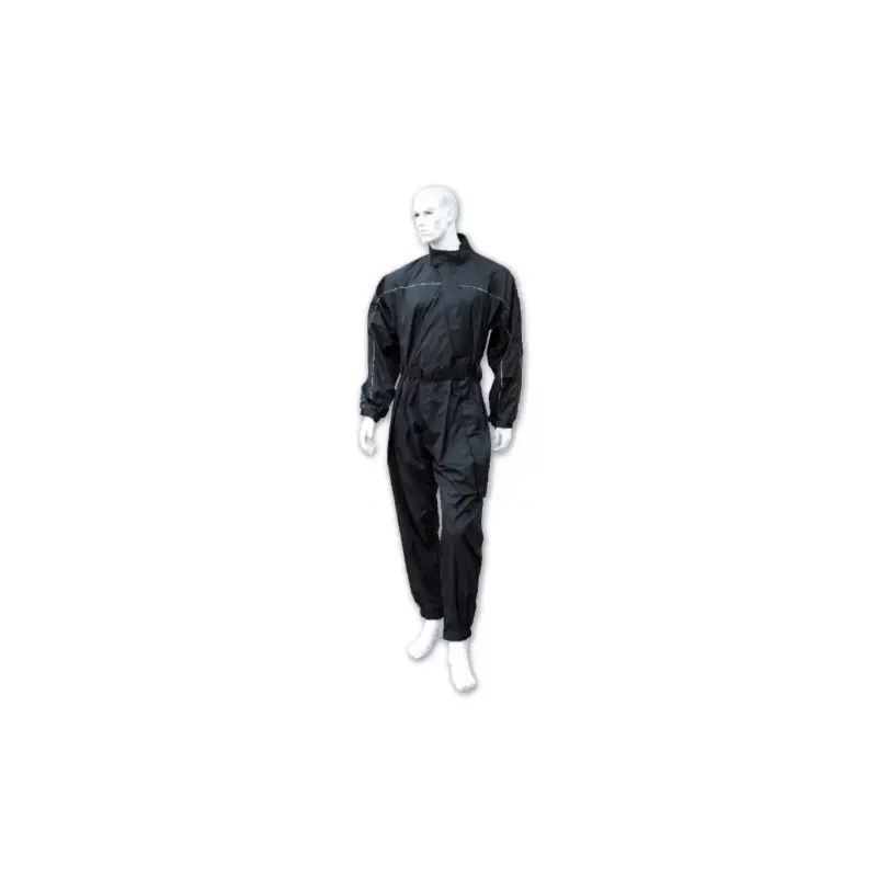Pas Cher Combinaison pluie moto MAD noir