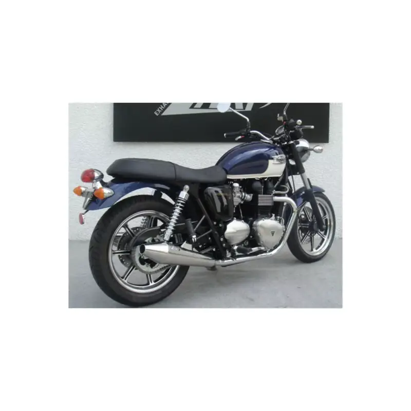 Bon Marché Silencieux racing bas ZARD pour Triumph Bonneville SE 2009-2016