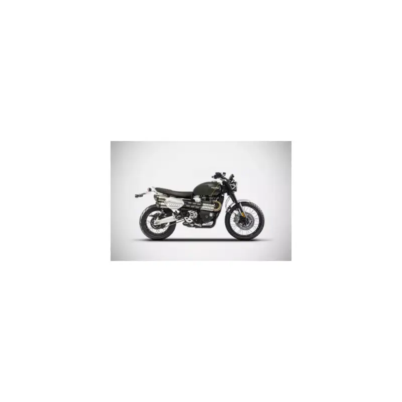 Silencieux homologué ZARD pour Triumph Scrambler 1200 2019 Promotion