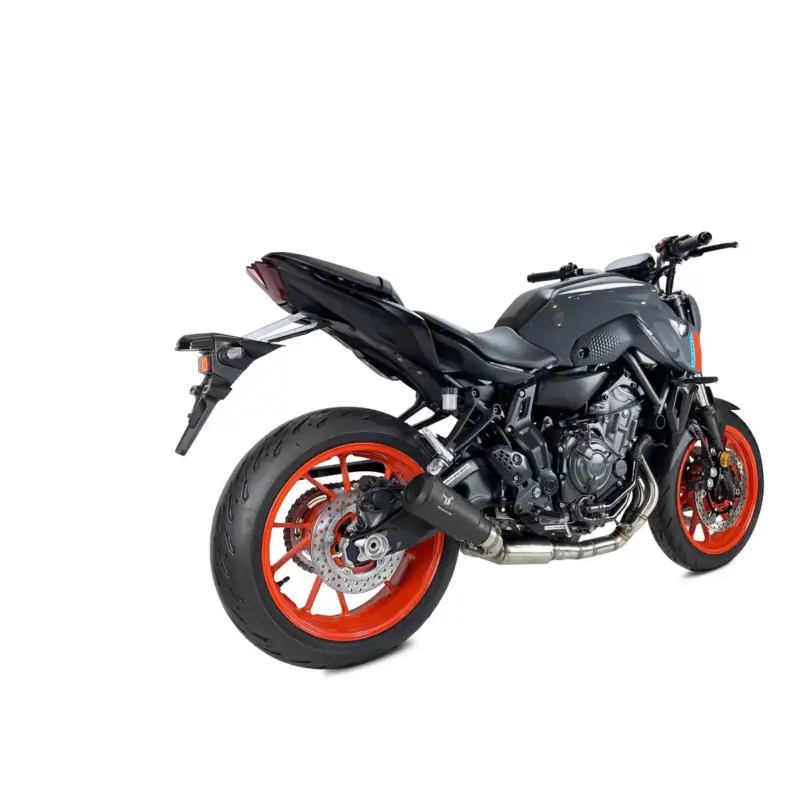 Ligne d'échappement IXRACE MK2 black édition pour Yamaha MT07 2021 et + Paiement Sécurisé