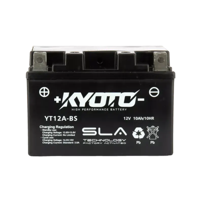 Batterie Kyoto KT12A-FA – SLA AGM – Sans Entretien – Prête à l&rsquo;Emploi Offre Spéciale