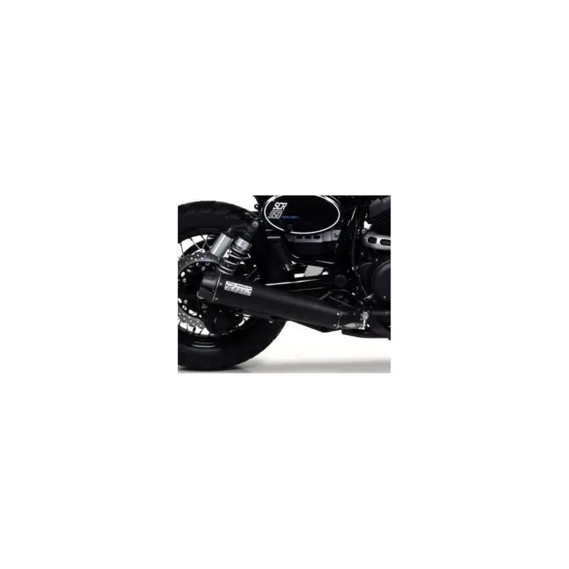 Livraison Express Silencieux REBEL ARROW 74503RB Aluminium "Dark" (noir) pour Yamaha SCR950 2017 et +