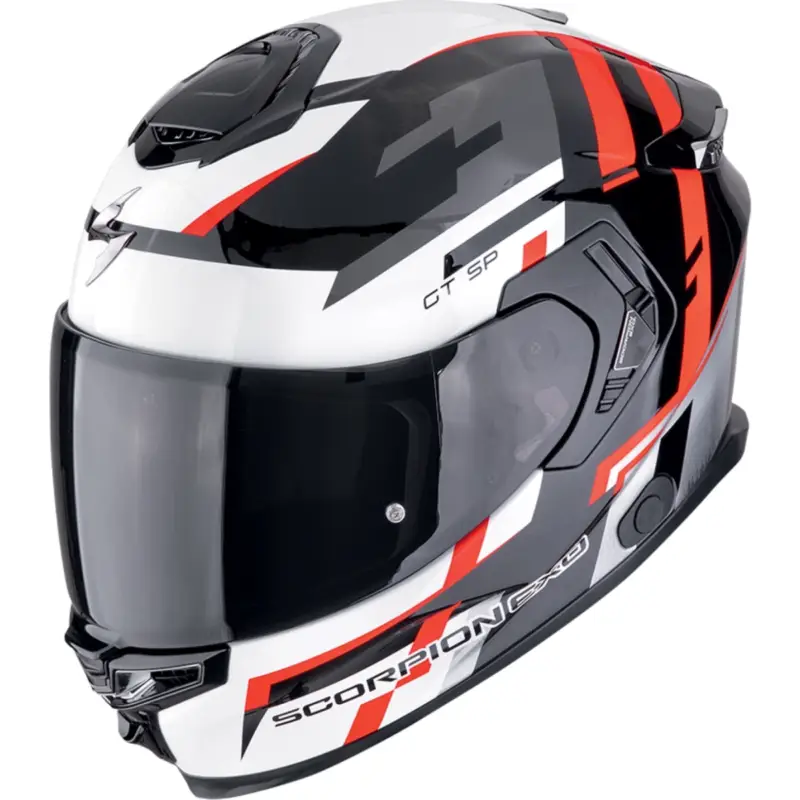 Casque Scorpion Exo-GT SP Air Tornado Noir Rouge Offre Limitée